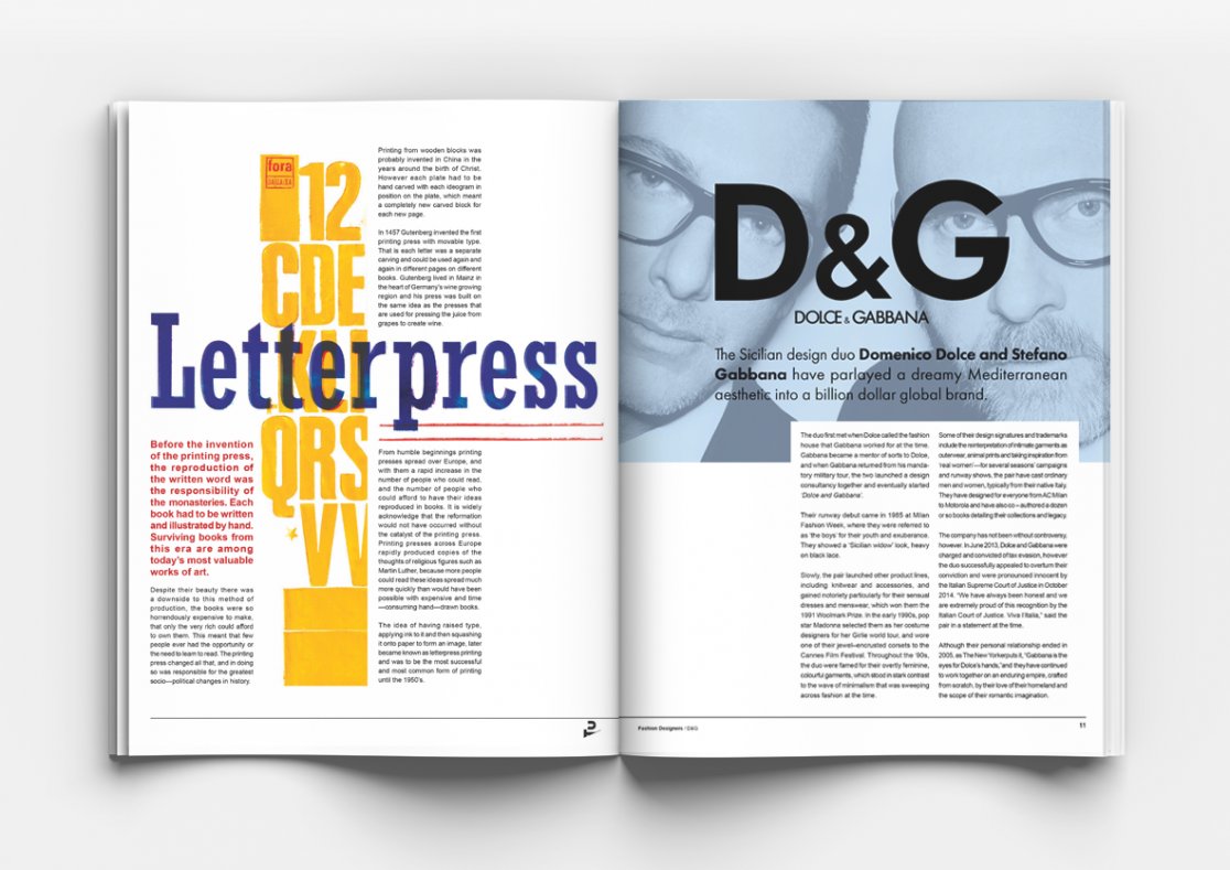 Michael Bierut_TU Magazine spread_Angelika Rynduch_Graphic Design