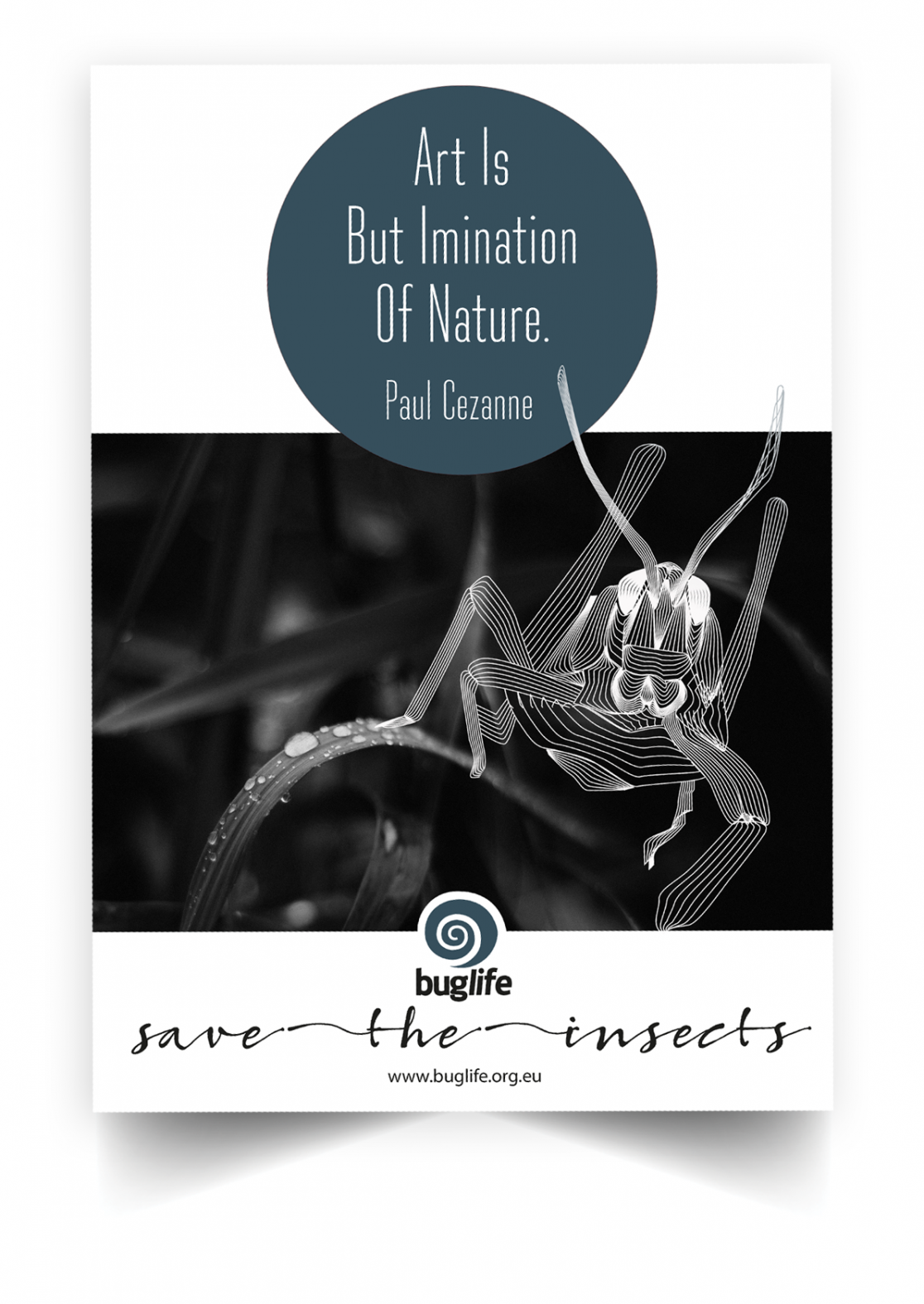 Save the Bugs_Advertising Campaign_Grasshopper_Ant_Angelika Rynduch_Graphic Design